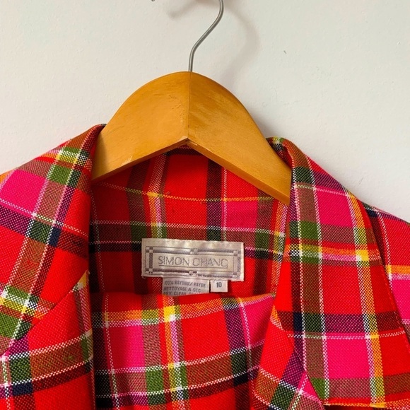 AMAZING ✨Vintage✨ Simon Chang Suit - size 10 - Picture 5 of 6